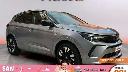 Usado Opel Grandland X Ultimate 131 CV (96 kW) 2022 Gris SUV
