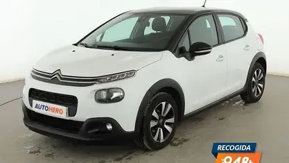 Brugt Citroën C3 Feel 75 HK (55 kW) 2018 Hvid Hatchback