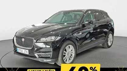 Negro Usado 2016 Jaguar F-Pace Pure SUV | 16.575 € (Precio justo)