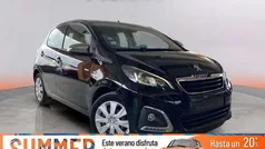 Negro Usado 2018 Peugeot 108 Active Utilitario | 7890 € (Precio justo)