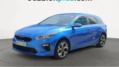 Azul Usado 2021 Kia Ceed Utilitario | 15.591 € (Buen precio)