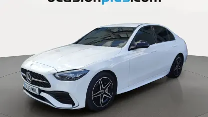 Usado Mercedes C200 AMG 204 CV (150 kW) 2024 Blanco Berlina