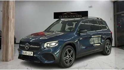 Usado Mercedes GLB200 150 CV (110 kW) 2021 Azul SUV