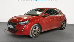 Rojo Usado 2021 Peugeot 208 Allure Utilitario | 12.264 € (Buen precio)