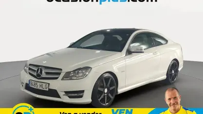Usado Mercedes C180 Edition 156 CV (114 kW) 2012 Blanco Coupe