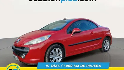 Rojo Usado 2008 Peugeot 207 Descapotable | 6200 €