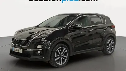 Usado Kia Sportage 115 CV (84 kW) 2019 Negro SUV
