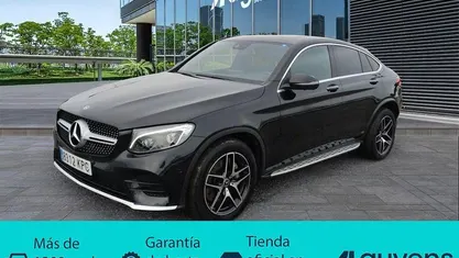 Usado Mercedes GLC220 170 CV (125 kW) 2018 Negro Coupe