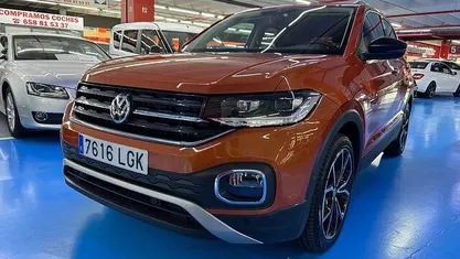 Naranja Usado 2020 VW T-Cross Sportline SUV | 18.990 € (Precio justo)