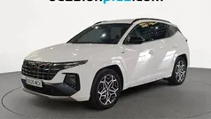 Blanco Usado 2022 Hyundai Tucson N Line SUV | 24.082 € (Precio justo)
