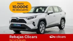 Blanco Usado 2020 Toyota RAV4 Hybrid Business Edition SUV | 28.490 € (Precio justo)