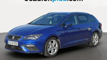 Usado Seat Leon FR 150 CV (110 kW) 2017 Azul Monovolumen