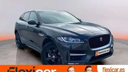 Usado Jaguar F-Pace Prestige 250 CV (183 kW) 2018 Gris SUV