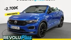 Azul Usado 2021 VW T-Roc Cabriolet R-line Descapotable | 29.350 € (Precio justo)
