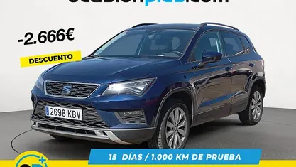 Azul Usado 2017 Seat Ateca Ecomotive SUV | 14.584 € (Precio justo)
