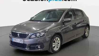 Usado Peugeot 308 Active 110 CV (80 kW) 2021 Gris plata Utilitario