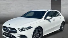 Blanco polar Usado 2020 Mercedes A180 AMG line Berlina | 28.900 € (Precio justo)