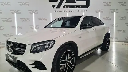 Usado Mercedes GLC43 AMG AMG 367 CV (269 kW) 2018 Blanco Coupe