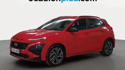 Usado Hyundai Kona N Line 120 CV (88 kW) 2023 Rojo SUV
