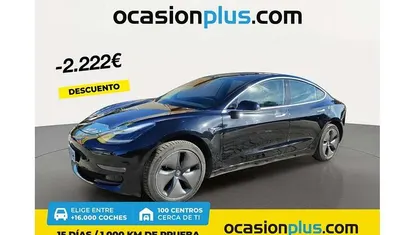 Usado Tesla Model 3 Standard Range 239 kW (325 CV) 2019 Negro Berlina