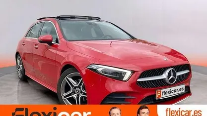 Usado Mercedes A200 163 CV (119 kW) 2019 Rojo Utilitario