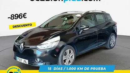 Negro Usado 2016 Renault Clio GrandTour Dynamique Familiar | 12.100 € (Caro)