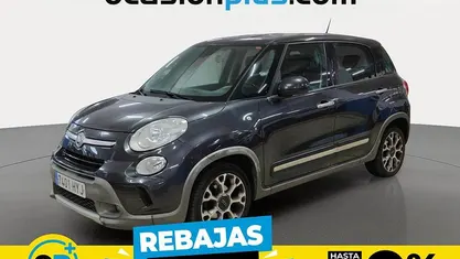 Gris Usado 2014 Fiat 500L Trekking Monovolumen | 6150 € (Buen precio)