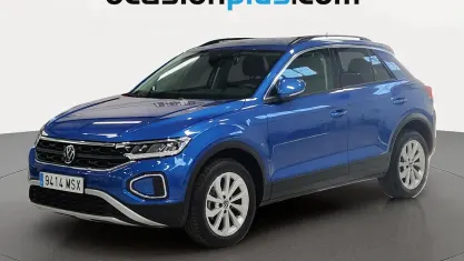 Usado VW T-Roc Life 110 CV (80 kW) 2024 Azul SUV