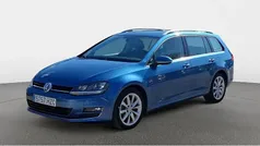 Azul Usado 2014 VW Golf Sportsvan Sportline Monovolumen | 11.900 € (Precio justo)