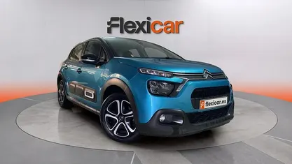 Usado Citroën C3 Feel 83 CV (61 kW) 2022 Azul Utilitario