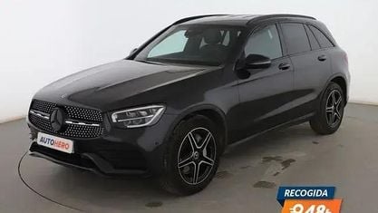 Usado Mercedes GLC220 AMG line 194 CV (142 kW) 2021 Gris SUV