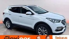 Blanco Usado 2017 Hyundai Santa Fe SUV | 19.790 € (Precio justo)