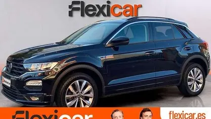 Usado VW T-Roc R-line 150 CV (110 kW) 2021 Negro SUV