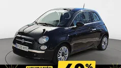 Negro Usado 2014 Fiat 500 Lounge Utilitario | 9300 € (Precio justo)