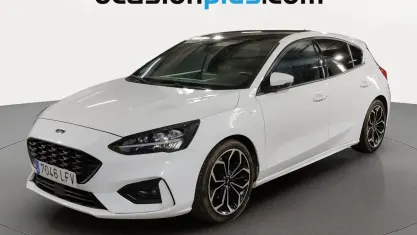 Usado Ford Focus ST-Line 125 CV (91 kW) 2020 Blanco Utilitario