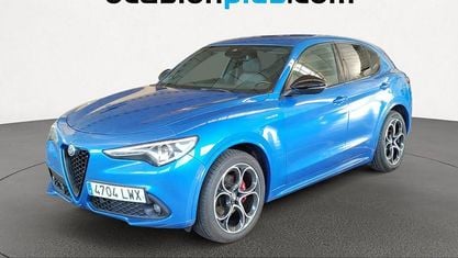 Usado Alfa Romeo Stelvio Veloce 210 HP (154 kW) 2022 Azul SUV