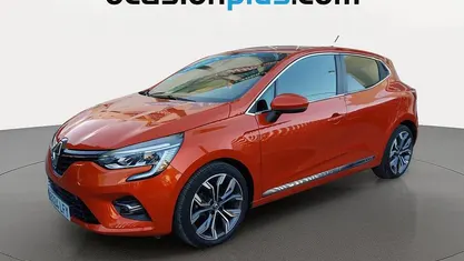 Usado Renault Clio V Zen 101 CV (74 kW) 2020 Naranja Utilitario