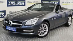 Gris / plata Usado 2012 Mercedes SLK200 Descapotable | 20.990 € (Precio justo)