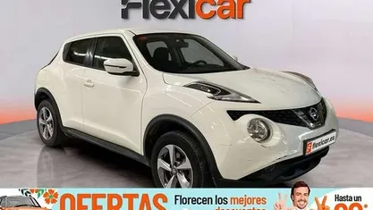 Käytetty Nissan Juke Acenta 112 HP (82 kW) 2019 Valkoinen Katumaasturi