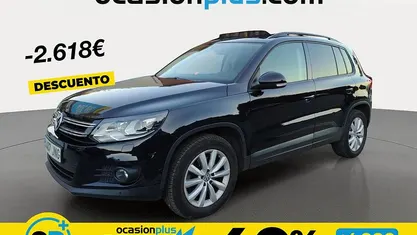 Usado VW Tiguan 110 CV (80 kW) 2016 Negro SUV