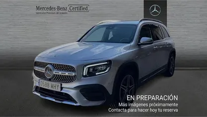Gris / plata Usado 2023 Mercedes GLB200 AMG line SUV | 38.990 € (Precio justo)