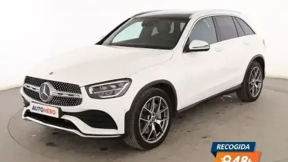 Usado Mercedes GLC220 AMG line 194 CV (142 kW) 2020 Blanco SUV