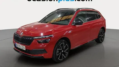Rojo Usado 2022 Skoda Kamiq Monte Carlo SUV | 22.273 € (Precio justo)