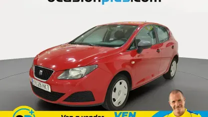 Usado Seat Ibiza Reference 86 CV (63 kW) 2012 Rojo Utilitario