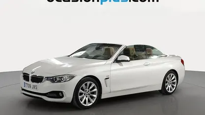 Blanco Usado 2017 BMW 420 Luxury Line Descapotable | 26.195 € (Buen precio)