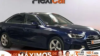 Usado Audi A4 Advanced Plus 136 CV (100 kW) 2022 Azul Berlina