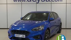 Azul Usado 2021 Ford Focus ST-Line Berlina | 18.990 € (Precio justo)