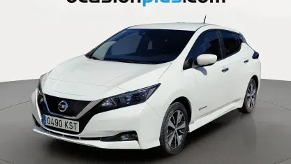 Usado Nissan Leaf Acenta 160 kW (218 CV) 2019 Blanco Utilitario