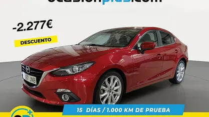 Rojo Usado 2016 Mazda 3 Luxury Utilitario | 15.973 € (Precio justo)