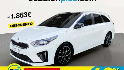 Usado Kia Ceed GT GT-Line 140 CV (102 kW) 2019 Blanco Familiar